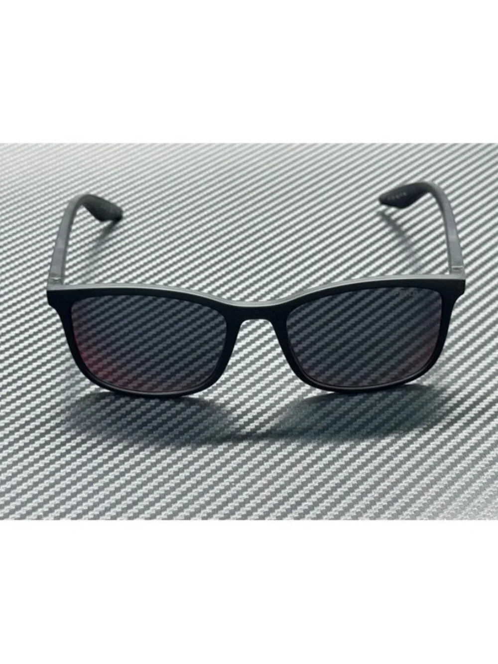 New Prada Linea Rossa Men Matte Black Sunglasses 56-19-145